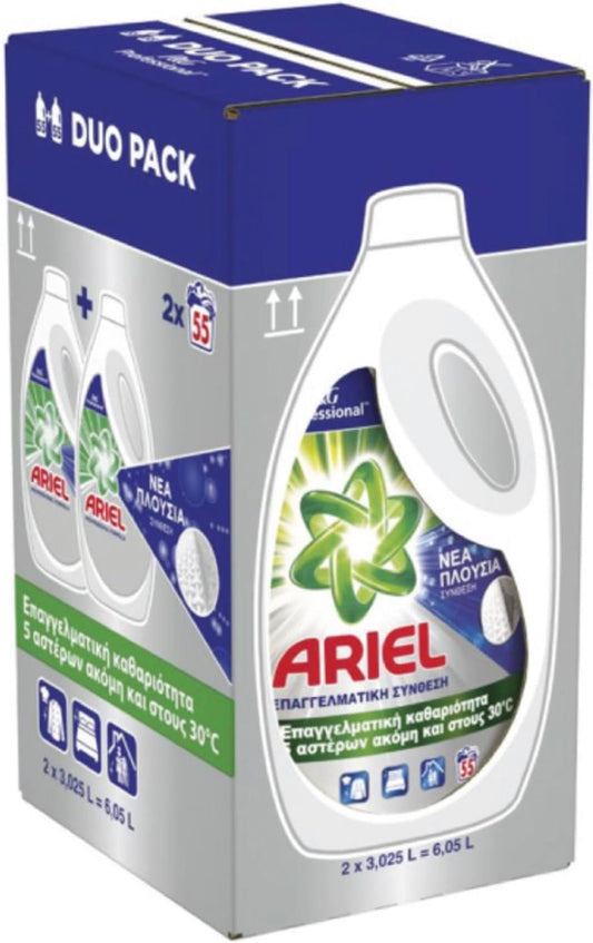 Ariel Professional Flüssigwaschmittel für Buntwäsche 6 l (120 Waschgänge)