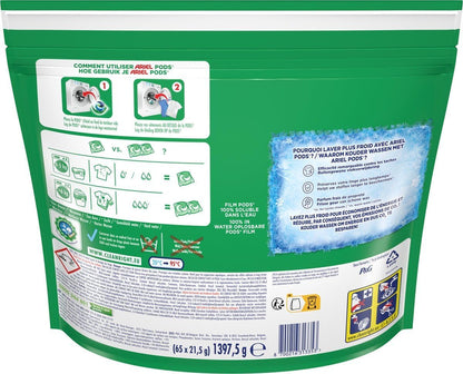Ariel 4-in-1 Pods + Lenor Touch 130 Stück – Vorteilspackung