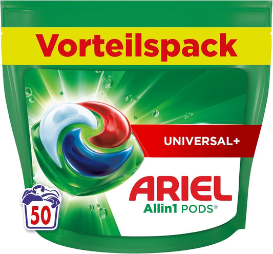 Ariel All-in-1 Pods 50 Stück – Universal+