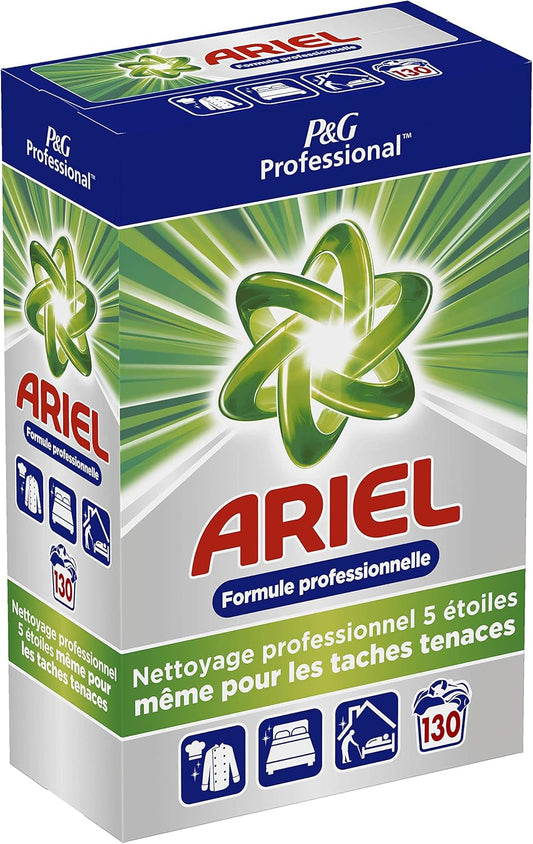 Ariel Professional Waschpulver 8 kg (130 Waschgänge) – Ultra-konzentriert