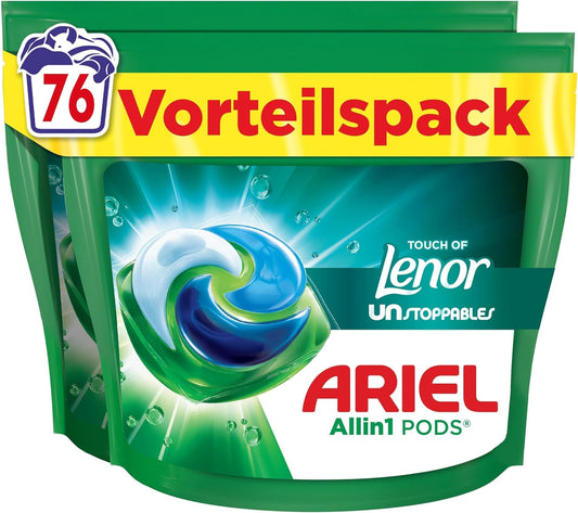 Ariel All-in-1 Pods 76 Stück – Touch of Lenor Unstoppables